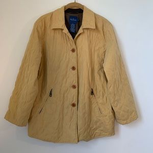 Vintage Faconnable Quilted Chore Jacket Barn Coat